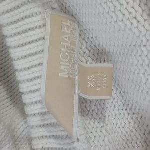 Michael Kors Cable Knit cotton sweater crewneck